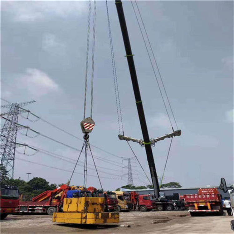 大岭山镇风电设备吊装